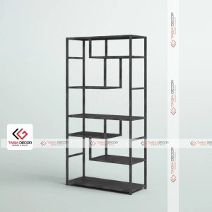 Kệ sắt trang trí phòng khách