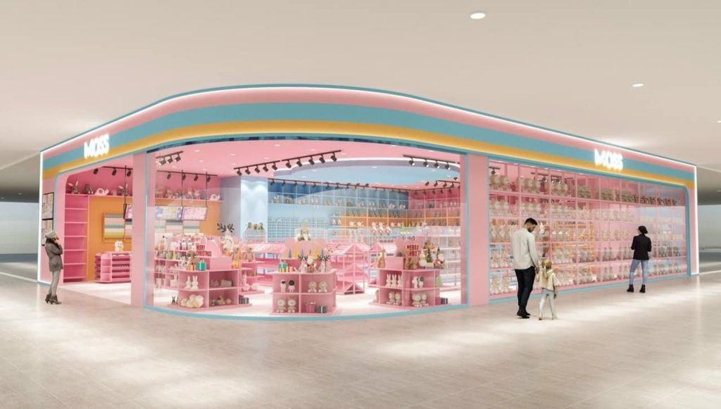 Thiết kế thi công cửa hàng trong trung tâm thương mại Gigamall