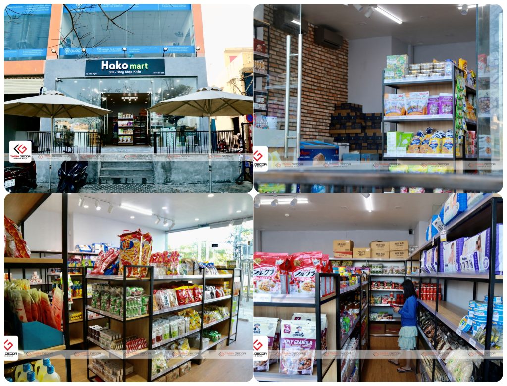 Thiết kế thi công trọn gói siêu thị mini hako mart tại Đà Nẵng
