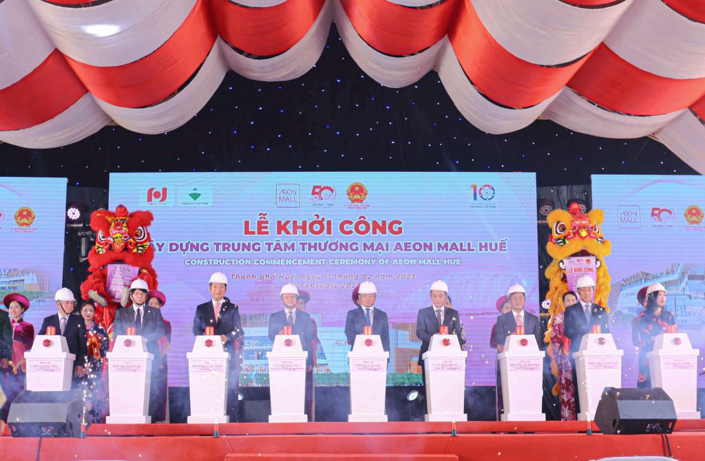 Lễ khởi công trung tâm thương mại AEON Mall Huế