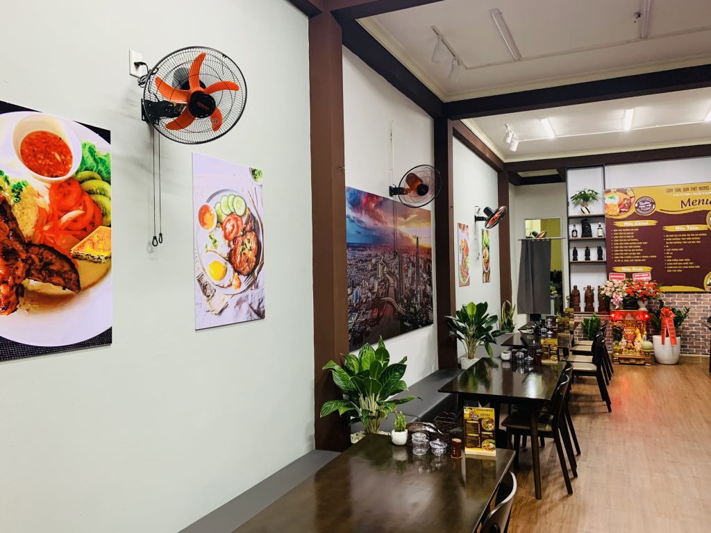 Thiết kế thi công quán ăn
