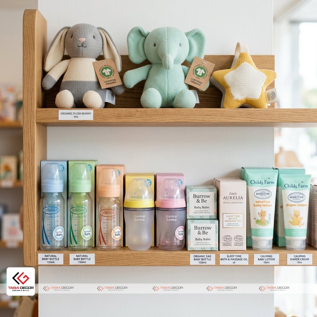 Thiết kế không gian shop mẹ và bé tông màu pastel dịu dàng - Tagia Decor