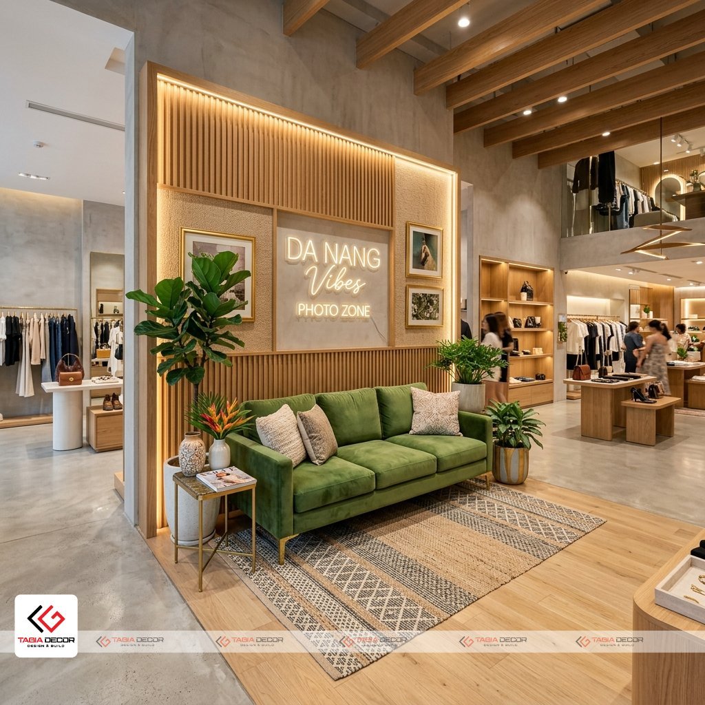 Sử dụng vật liệu và phụ kiện decor bắt trend thu hút khách hàng - Tagia Decor