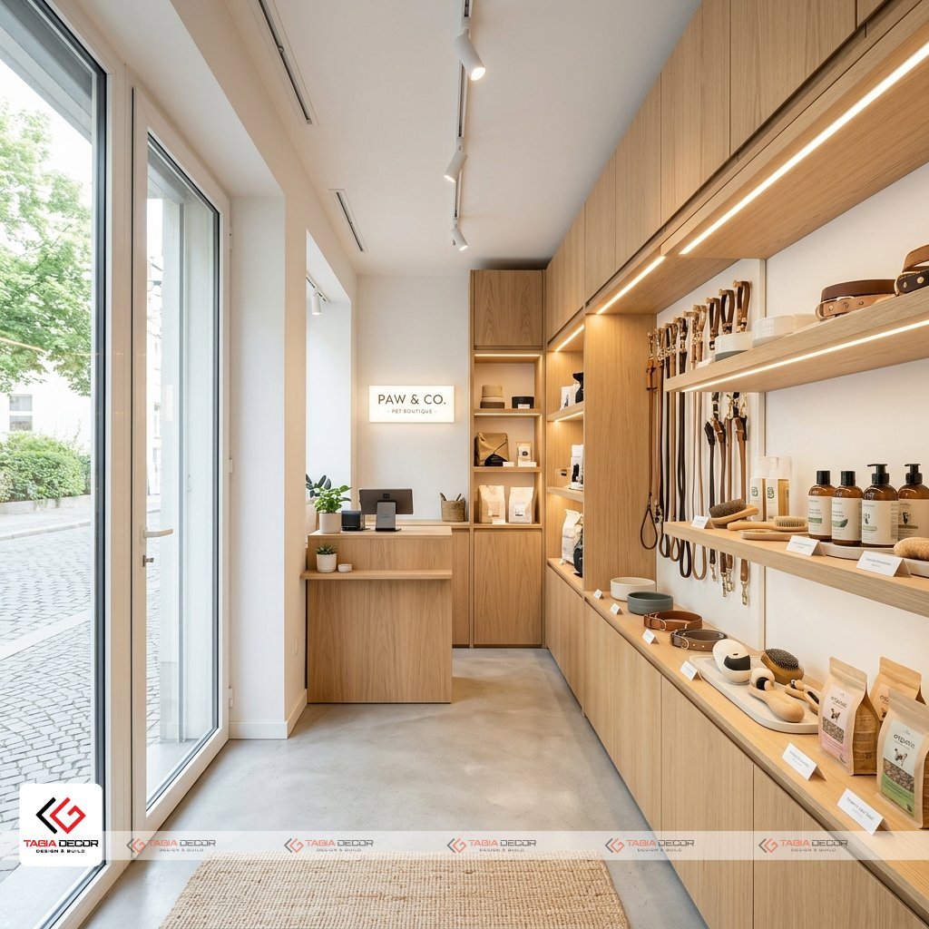 1. những khó khăn khi thiết kế petshop nhỏ 15 mét vuông - Tagia Decor