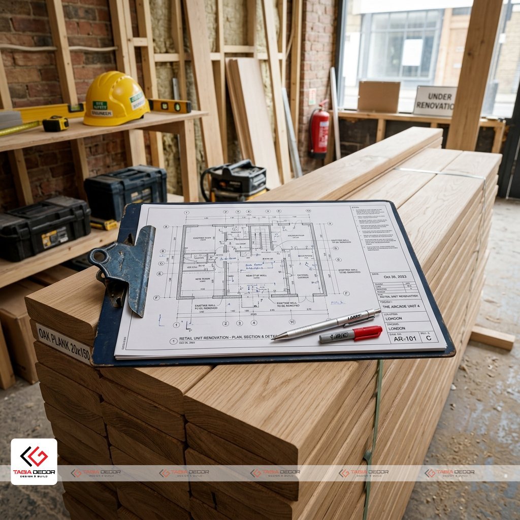 kinh nghiệm giám sát thợ thi công shop - Mau 1 - Tagia Decor