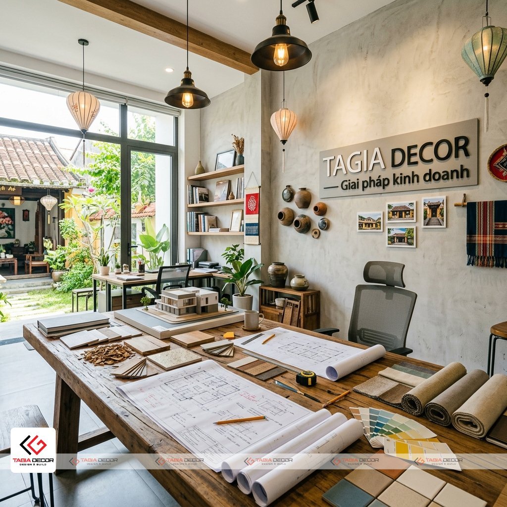 lợi ích của dịch vụ thiết kế thi công shop trọn gói - Mau 2 - Tagia Decor