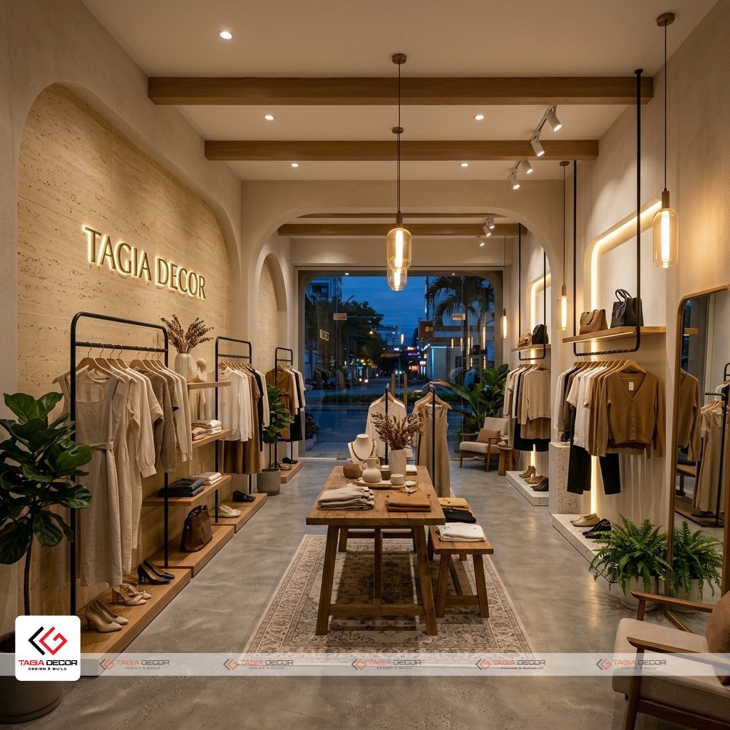 lợi ích của dịch vụ thiết kế thi công shop trọn gói - Mau 4 - Tagia Decor