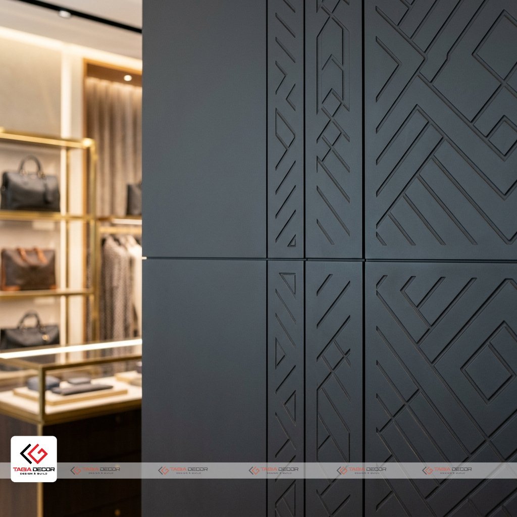 nội thất shop làm từ gỗ công nghiệp MDF - Mau 5 - Tagia Decor